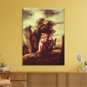 Die Parabel des Guten Samariter Leinwanddruck (Insitu (Wohnzimmer))