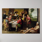 Die Parabel des reichen Mannes und des Lazarus Poster (Vorne)