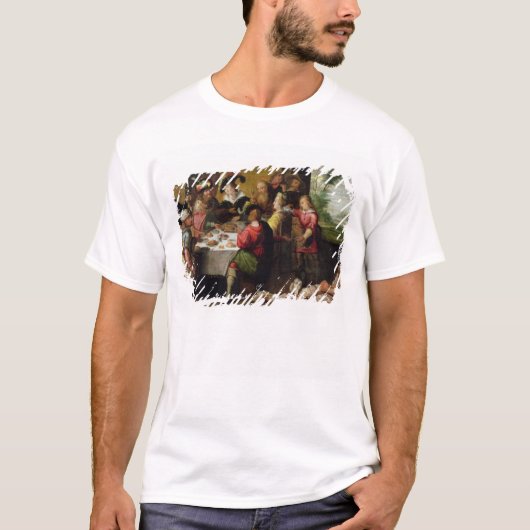 Die Parabel des reichen Mannes und des Lazarus T-Shirt (Vorderseite)