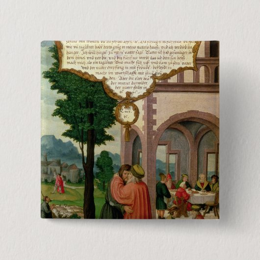 Die Parabel des verschwenderischen Sohns Button (Vorderseite)