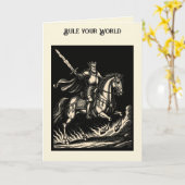 Die Parade des Dämonenkönigs Karte (Gelbe Blume)