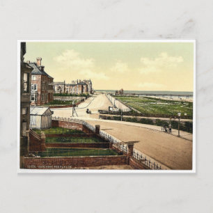 Die Parade, Skegness, England seltene Photochrom Postkarte