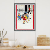 Die Parade Vintag Print Poster (Küche)