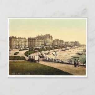 Die Parade vom Wish Tower, Eastbourne, England Postkarte