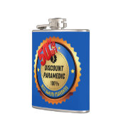 Die Paramedic-Flasche mit Ermäßigung Flachmann (Links)