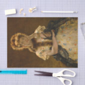 Die Pariser Sphinx von Alfred Stevens Seidenpapier (Handwerk)