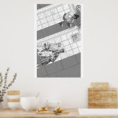 Die Pariser Strega Poster (Küche)