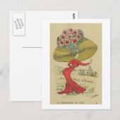 Die Pariserin Postkarte (Vorne/Hinten)