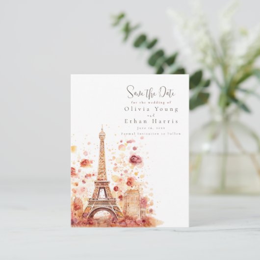 Die Parisienne Save The Date (Stehend Vorderseite)