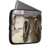 Die Parkett-Hobel, 1875 Laptopschutzhülle (Vorne Rechts)