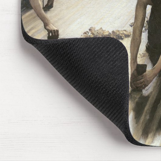 Die Parkett-Hobel, 1875 Mousepad (Ecke)
