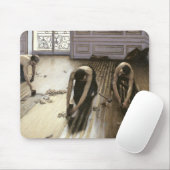 Die Parkett-Hobel, 1875 Mousepad (Mit Mouse)