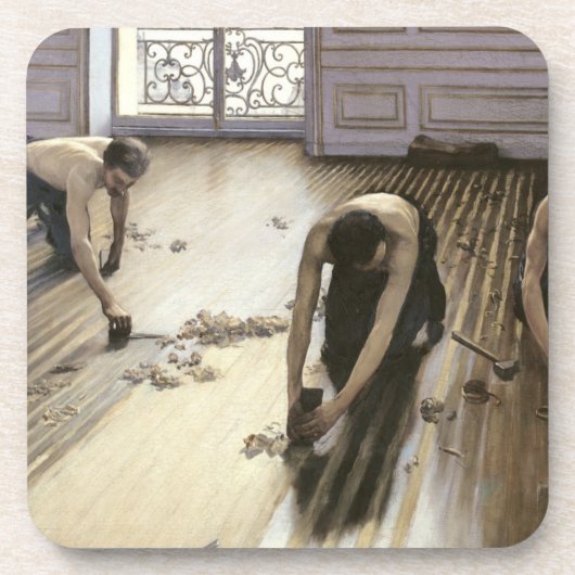 Die Parkett-Hobel, 1875 Untersetzer (Vorderseite)