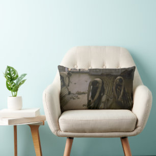 Die Parkettabschaber von Gustave Caillebotte Lendenkissen