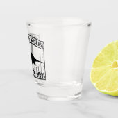 Die Parkinsons für Vögel Schnapsglas (Rechts)