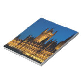 Die Parlamentshäuser in der Stadt Notizblock (Rotiert)