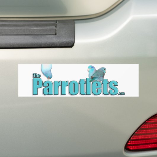 Die Parrotlets Pacific Blue Parrotlets Sticker Art Autoaufkleber (Auf Auto)
