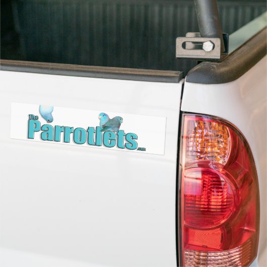 Die Parrotlets Pacific Blue Parrotlets Sticker Art Autoaufkleber (Auf Lkw)