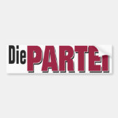 Die Partei Logo Autoaufkleber (Vorne)