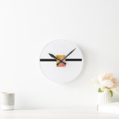 Die Partnerschafts-Wanduhr aus Acryl Runde Wanduhr (Zuhause)
