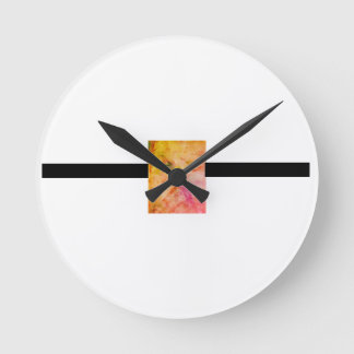 Die Partnerschafts-Wanduhr aus Acryl Runde Wanduhr
