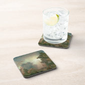 Die Party an der Heilig-Wolke (Öl auf Leinwand) Getränkeuntersetzer (Rechte Seite)