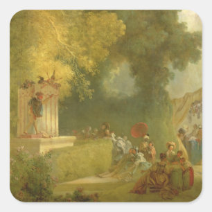 Die Party an der Heilig-Wolke, Sonderkommando des Quadratischer Aufkleber