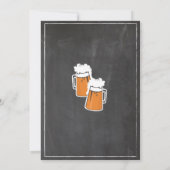 Die Party Einladung der GRILLEN (Rückseite)