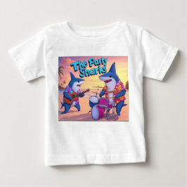 Die Party Sharks Band Baby T-shirt