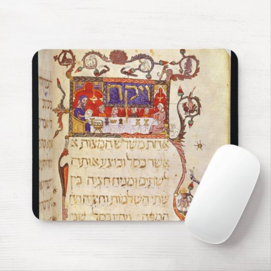 Die Passahfest-Mahlzeit, Nordspanien Mousepad (Mit Mouse)
