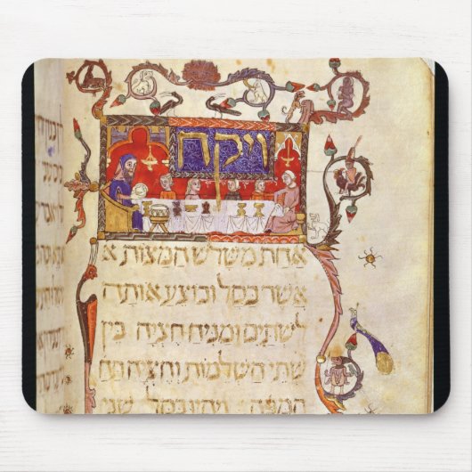 Die Passahfest-Mahlzeit, Nordspanien Mousepad (Vorne)