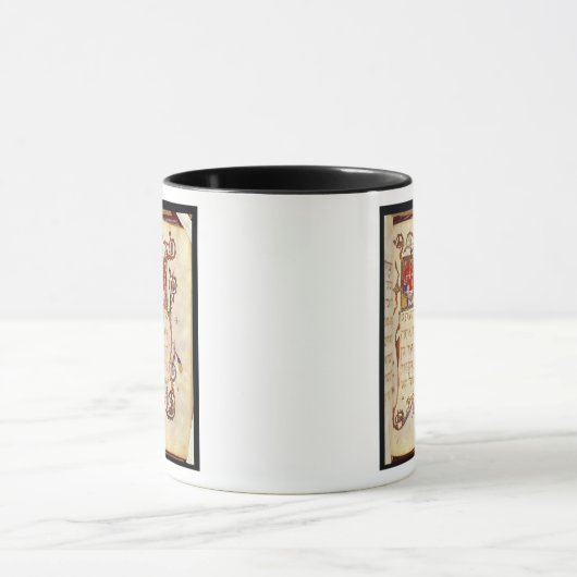 Die Passahfest-Mahlzeit, Nordspanien Tasse (Zentrum)