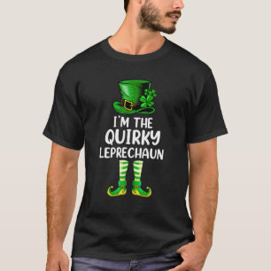 Die passende Familie bin ich der Quirky Leprechaun T-Shirt