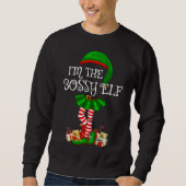 Die passende Familie bin ich die Weihnachtszeit de Sweatshirt (Vorderseite)