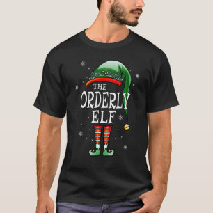 Die passende Familie Das geordnete Elf Weihnachten T-Shirt