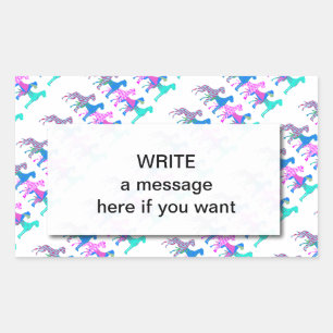 Die Pat Deutsche Dogge Rechteckiger Aufkleber