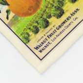 Die Patchwork-Frucht-Fleece-Decke Fleecedecke (Ecke)