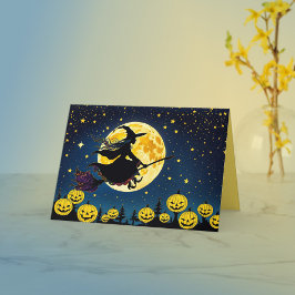 Die Patchwork-Hexe Karte