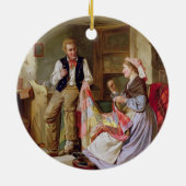 Die Patchwork-Steppdecke Keramikornament (Hinten)