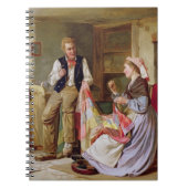 Die Patchwork-Steppdecke Notizblock (Vorderseite)