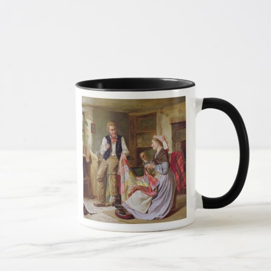 Die Patchwork-Steppdecke Tasse (Rechts)