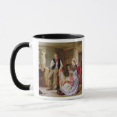 Die Patchwork-Steppdecke Tasse (Links)