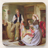 Die Patchwork-Steppdecke Untersetzer (Vorderseite)