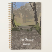 Die Pathway-Zuhause mit einem Wordplaner