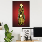 Die Patientin Princess 36 x 24 Poster (Heimbüro)