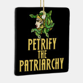 Die patriarchalische Medusa versteinern Keramikornament (Rechts)