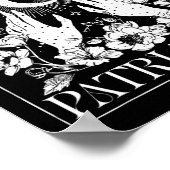 Die Patriarchat Halloween Feministische Hexe Poster (Ecke)