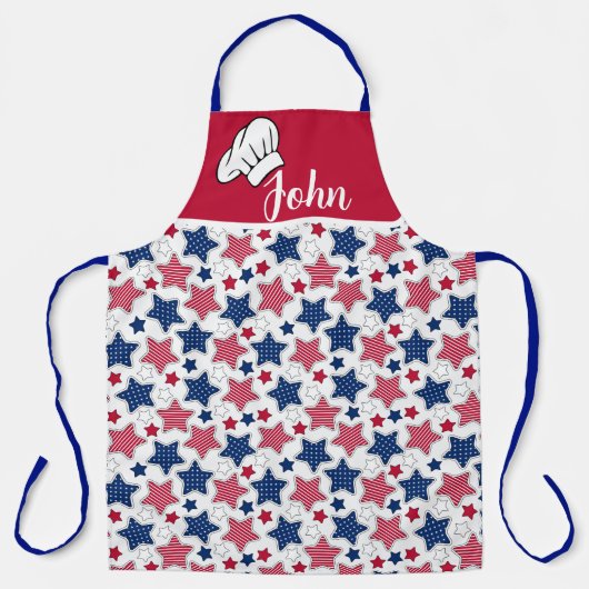 Die patriotische benutzerdefinierte Schürze (Vorderseite)