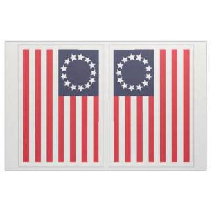 Die patriotische Flagge 1776 nähen Ihre eigene Stoff