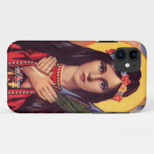 Die Patronin der Jugend von Saint Philomena Case-Mate iPhone Hülle (Rückseite (Horizontal))